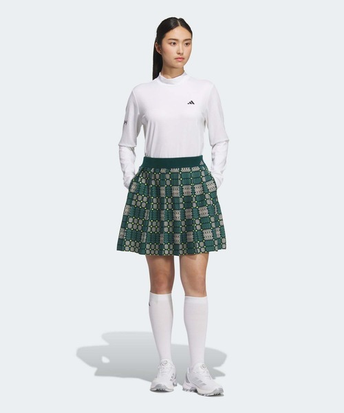 アディダス　Adidas　トラディショナルパターン ニットスカート　レディス adidas（アディダス） スカート トラディショナルパターン ニット