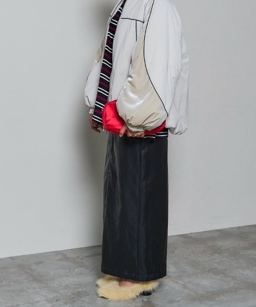 MAISON SPECIAL（メゾンスペシャル） ロング スカート Waist Cross