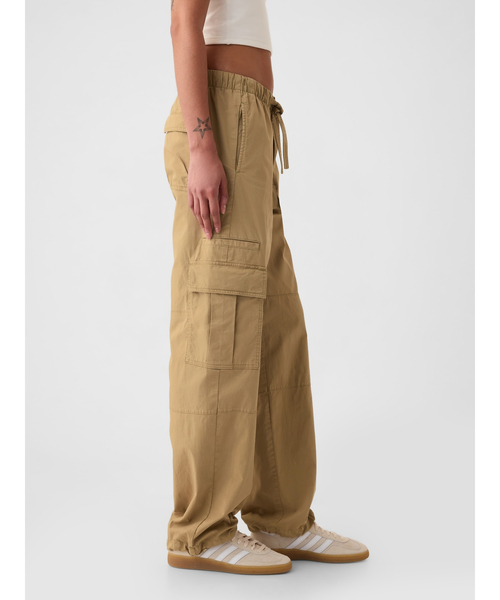「GAP」 カーゴパンツ XX-SMALL ベージュ レディース