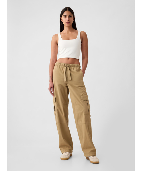 「GAP」 カーゴパンツ XX-SMALL ベージュ レディース