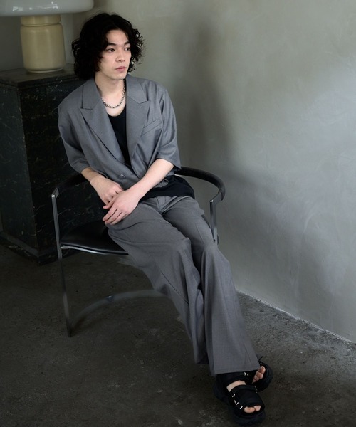 HARE（ハレ） テーラードジャケット MEDIUM パープル メンズ