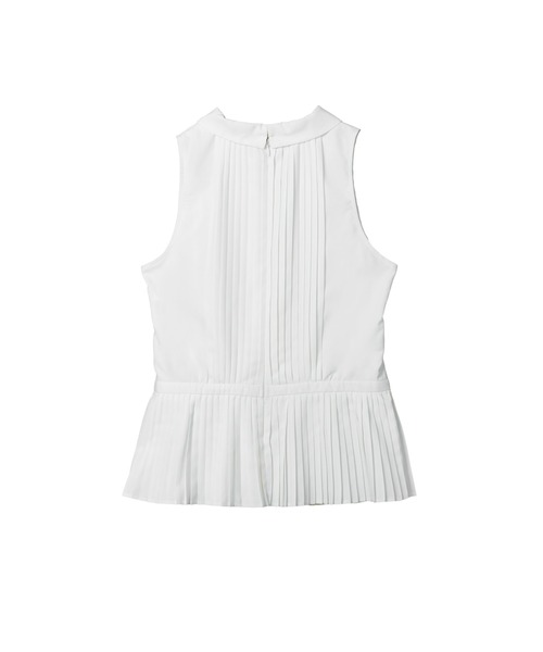 ブラウス シャツ Manon Pleated Peplum Top レディース Her lip to ブラウス シャツ Manon Pleated Peplum Top