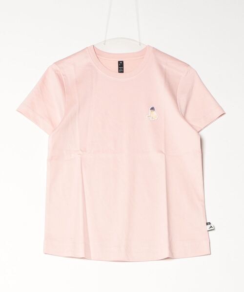 グッチ　アディダス　コラボ　半袖Tシャツ　ピンク　S GUCCI adidasピンク ロゴ Tシャツ XS 【公式通販】