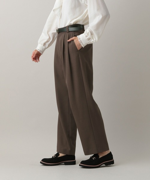MARKAWARE STRAIGHT FIT TROUSERS スラックスパンツ marka（マーカ）の「【marka/markaware】EX.STRAIGHT FIT