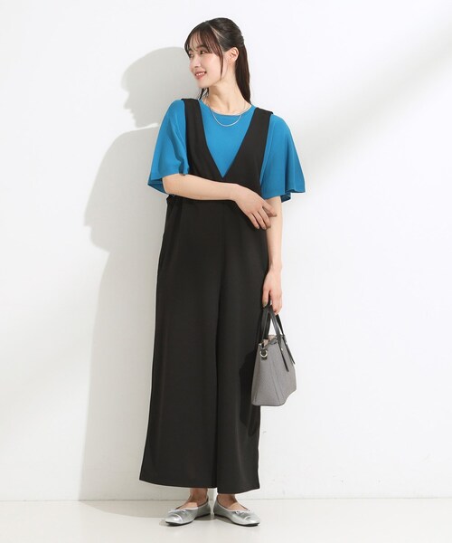 SHOO・LA・RUE（シューラルー） サロペット オーバーオール 「前後2WAY
