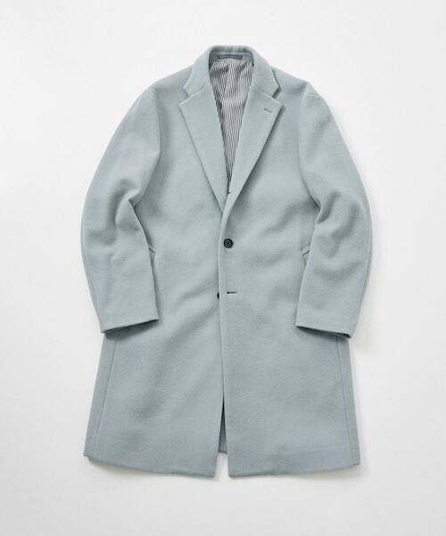 「MEN'S MELROSE」 チェスターコート 2 チャコールグレー メンズ_画像2