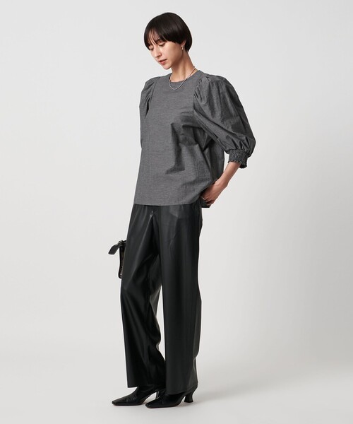 UNITED ARROWS ブラウス シャツ MANTECO パフスリーブ