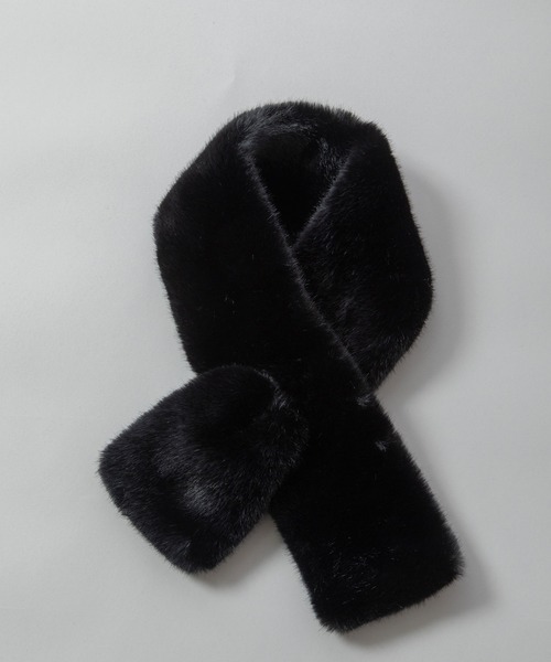 Munich（ミューニック） マフラー ストール フェイクファーショート