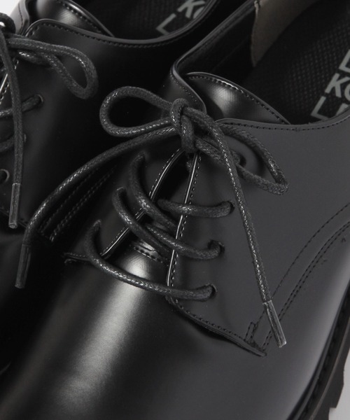 LAKOLE（ラコレ） ビジネスシューズ タンクソールプレーントゥSS