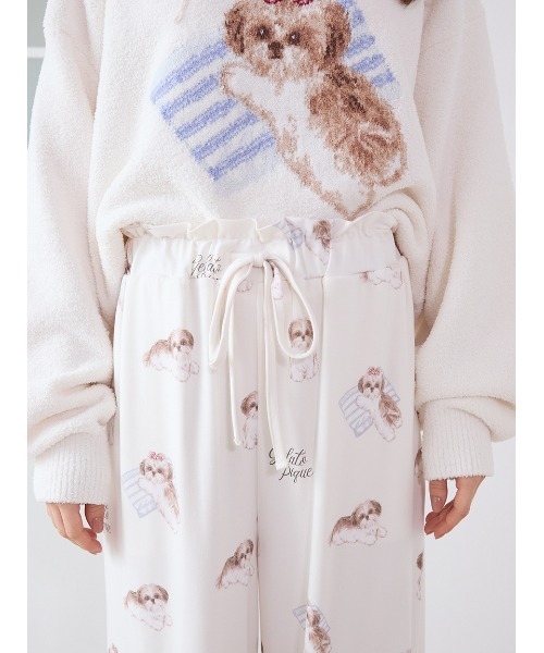 gelato pique（ジェラートピケ） パジャマ ルームウェア シーズー柄