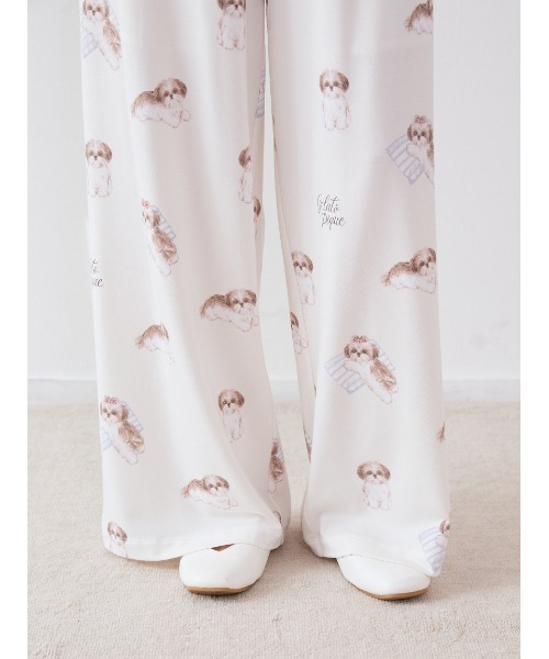 gelato pique（ジェラートピケ） パジャマ ルームウェア シーズー柄