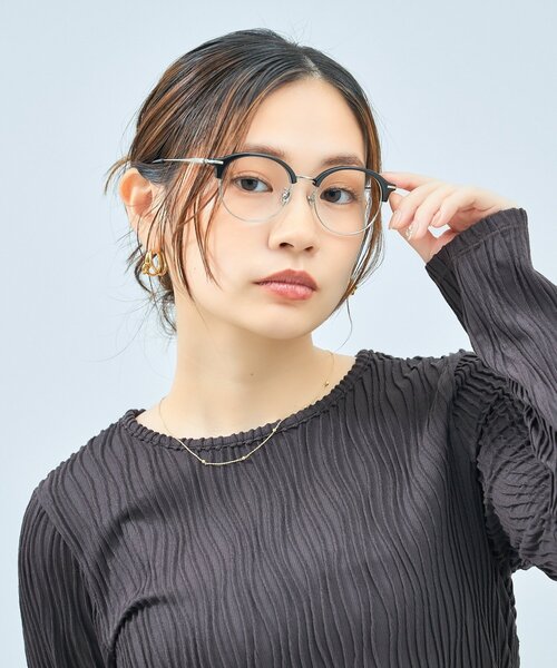Zoff（ゾフ） 伊達メガネ メガネ 眼鏡 ボストン型 メガネ サーモント