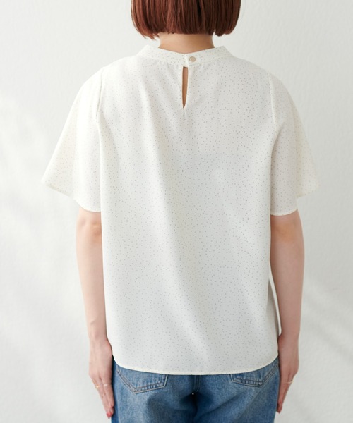 「natural couture」 半袖ブラウス FREE グリーン レディース_画像6