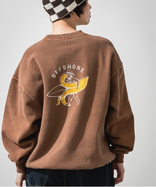 トレーナー スウェット BANANA C.N.SWEAT/バナナ クルーネックスウェット メンズ レディース
