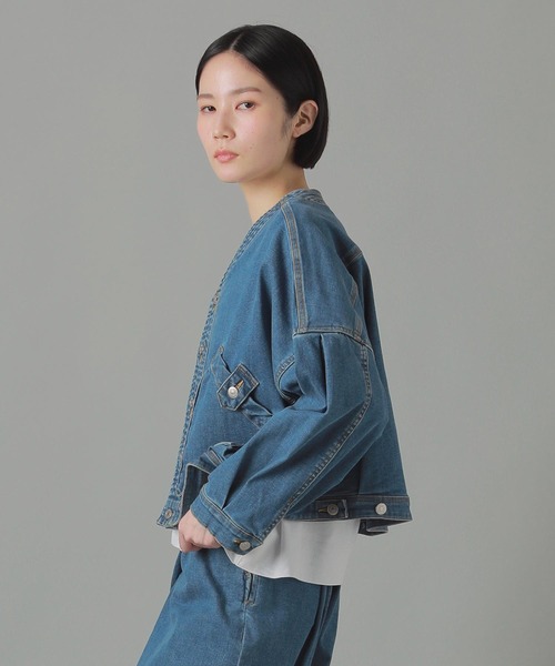 ZUCCa（ズッカ） デニムジャケット M size ブルー レディース