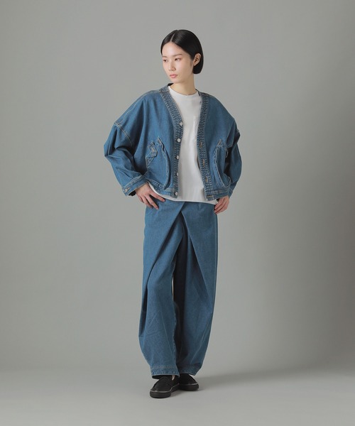 ZUCCa（ズッカ） デニムジャケット M size ブルー レディース