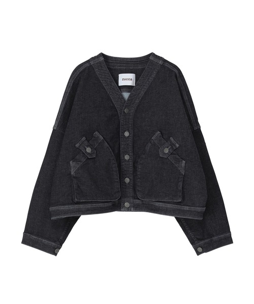ZUCCa（ズッカ） デニムジャケット M size ブルー レディース