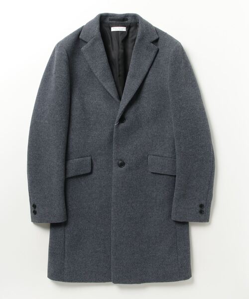 BEAUTY＆YOUTH UNITED ARROWS チェスターコート S グレー メンズ