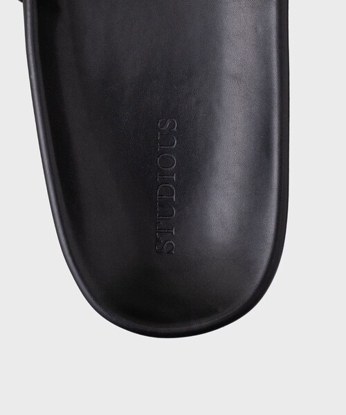「STUDIOUS」 サンダル 1 ブラック メンズの画像