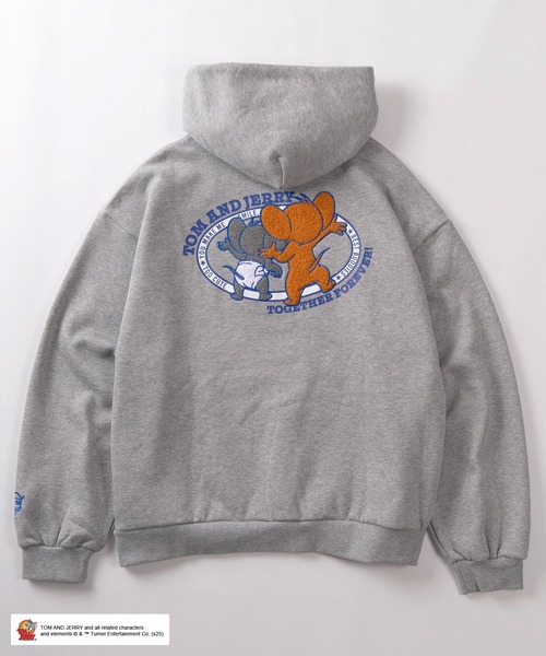 パーカー 「72」「TOM＆JERRY/トムとジェリー」ジェリー＆タフィー