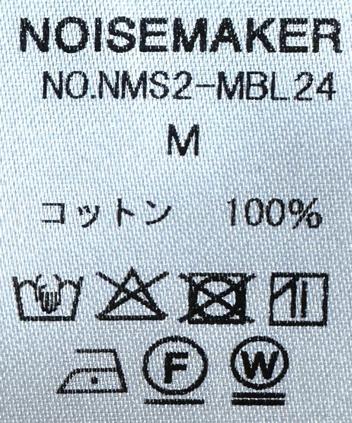 「NOISE MAKER」 半袖シャツ M ブラック メンズの画像