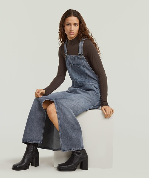 G-STAR RAW ジャンパースカート Carpenter Dungaree Dress