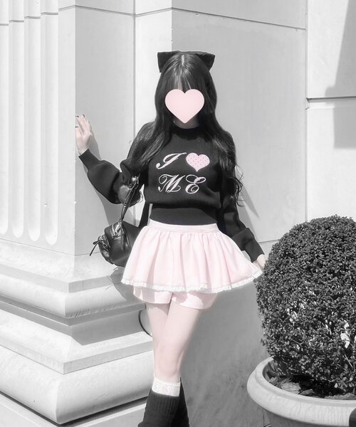 OLIVE des OLIVE（オリーブデオリーブ） パンツ 「インフルエンサー