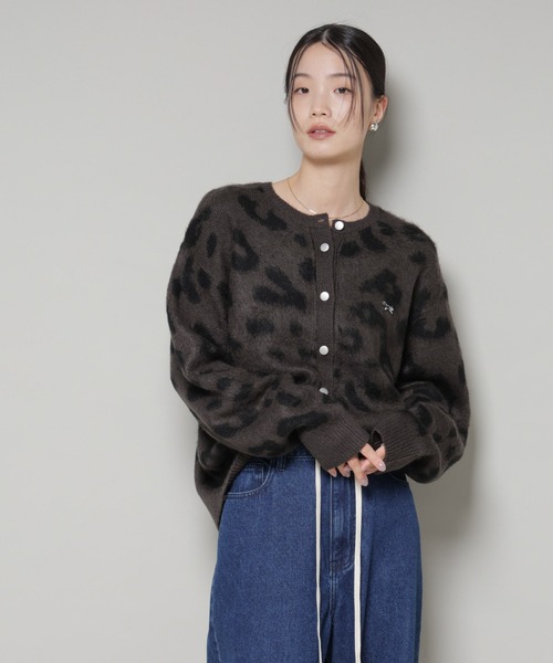 PENNEYS（ペニーズ） ニット セーター PENNEYS別注TheFOXレオパード