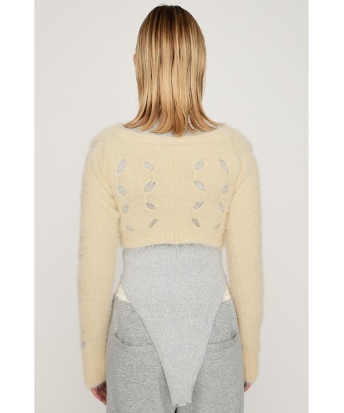 ニット+セーター trunk88 Rib Knit Body Suit SLY（スライ） ニット セーター KNIT BODY SUITS ニット ボディスーツ