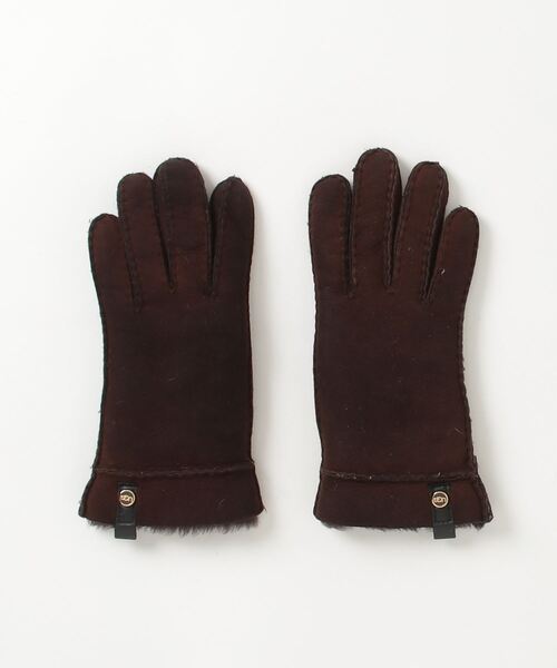 UGG Australia（アグオーストラリア） 「UGG」 手袋 - ブラウン