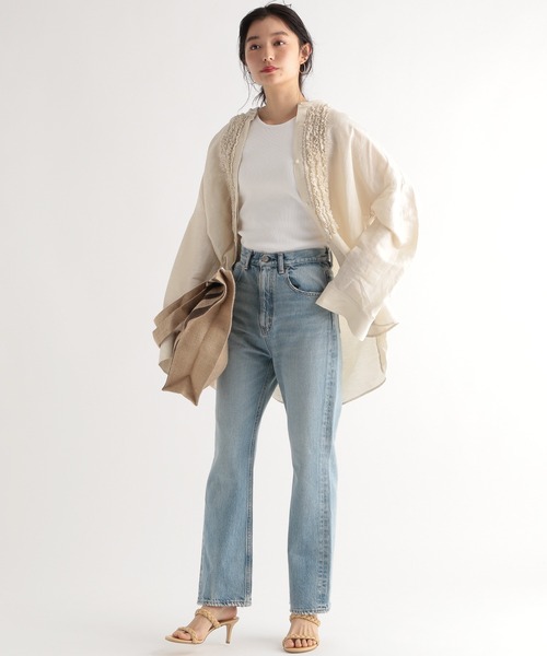 「BABYLONE」 長袖ブラウス フリー ブラック レディース_画像6