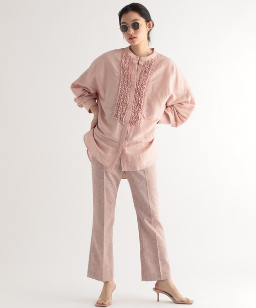 「BABYLONE」 長袖ブラウス フリー ブラック レディース_画像9