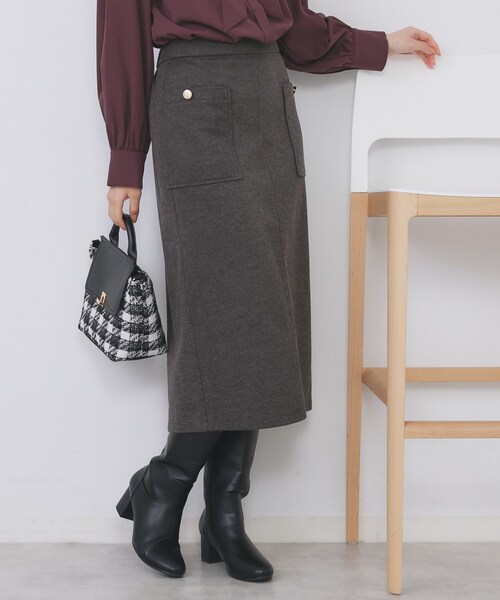 index（インデックス） スカート ストレッチナロータイトスカート