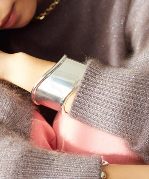 「Nothing And Others」 バングル FREE シルバー レディース_画像9