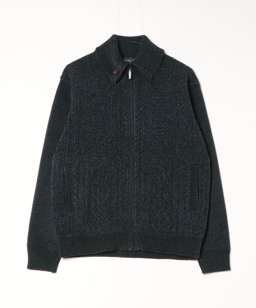 セーター ニット Riicken Bacchar 表モール裏フリース ドンキ襟