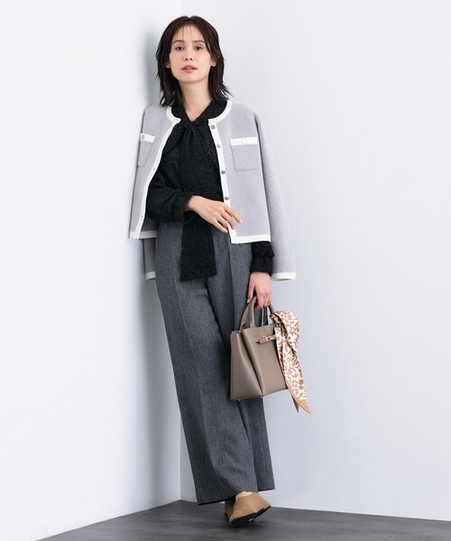 INDIVI（インディヴィ） ブラウス シャツ 「デイリー／セレモニー