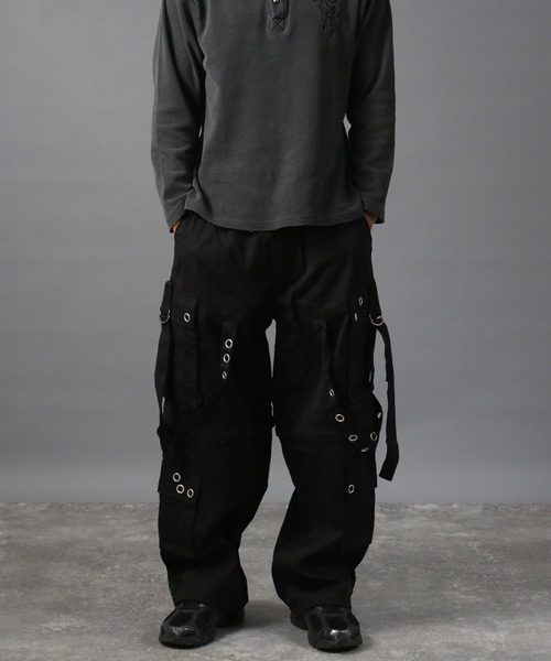 NYLAUS（ナイラス） カーゴパンツ 「NYS」EYELET アイレット 2WAY