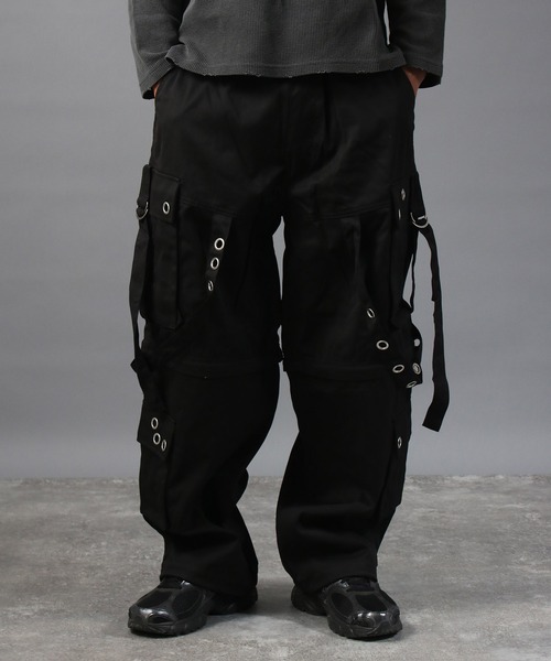 NYLAUS(ナイラス) カーゴパンツ 「NYS」EYELET アイレット NYLAUS(ナイラス) カーゴパンツ 「NYS」EYELET アイレット