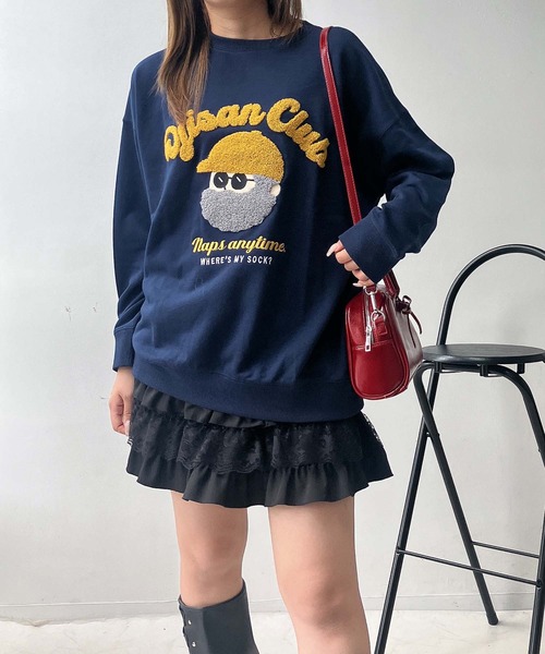 可愛いです♡ ★MARCUS　LUPFER★トレーナー THINGS THAT MATTER/(シングス ザット マター)】ONENESS LOGO SWEAT