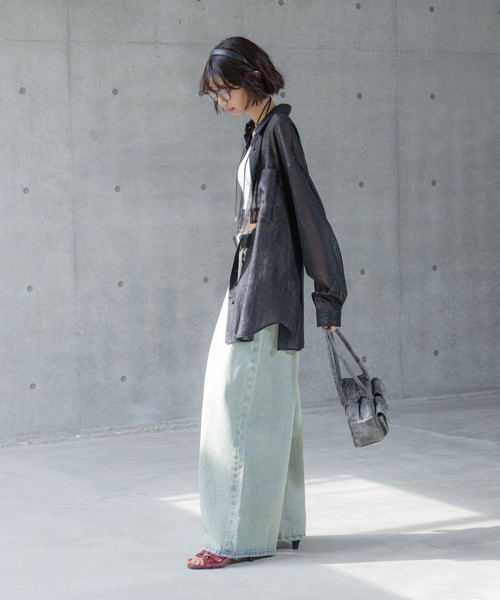 PAGEBOY（ページボーイ） 長袖シャツ FREE ブラック レディース