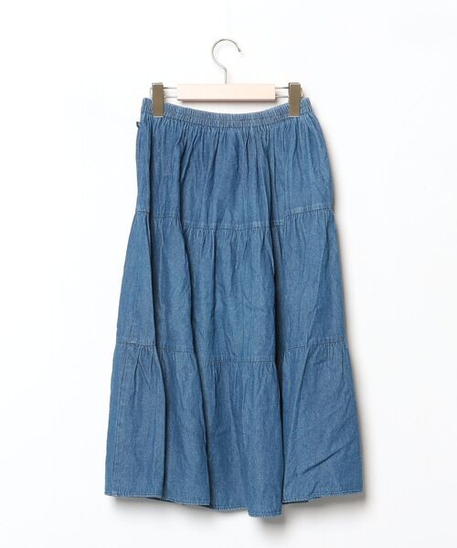 「ROCKMOUNT」 デニムスカート S ブルー レディース_画像2