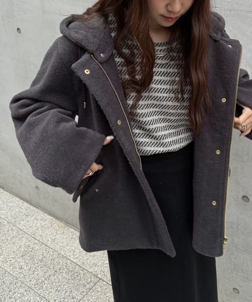 ikka（イッカ） ブルゾン アウター 「雑誌InRed1月号掲載」ブークレー