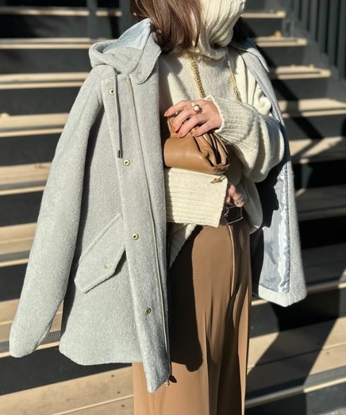 ikka（イッカ） ブルゾン アウター 「雑誌InRed1月号掲載」ブークレー