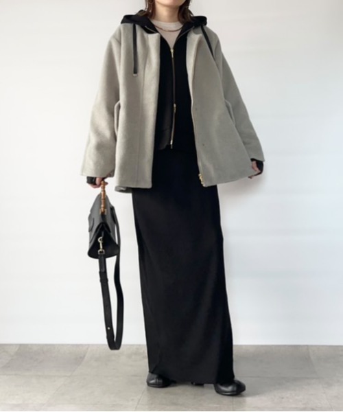 ikka（イッカ） ブルゾン アウター 「雑誌InRed1月号掲載」ブークレー