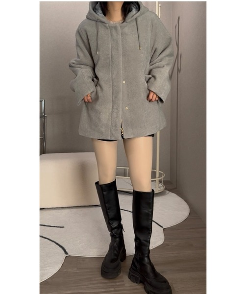 ikka（イッカ） ブルゾン アウター 「雑誌InRed1月号掲載」ブークレー