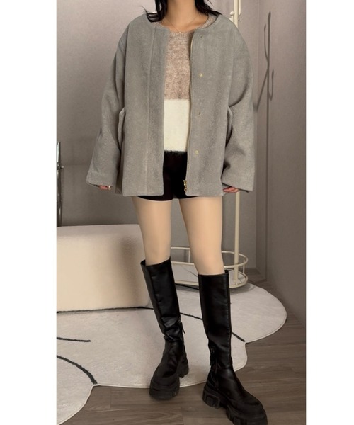 ikka（イッカ） ブルゾン アウター 「雑誌InRed1月号掲載」ブークレー