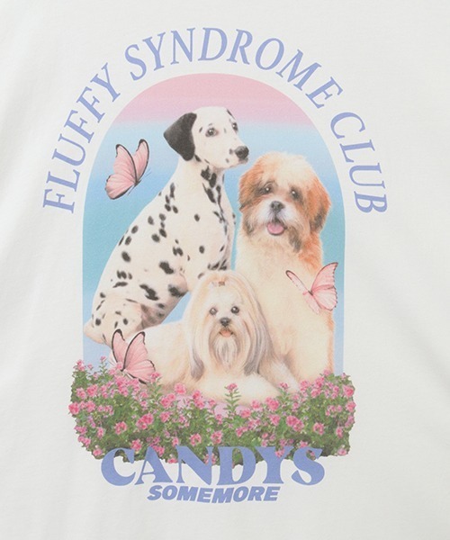 「Candy Stripper」 半袖Tシャツ FREE ピンク レディース_画像2
