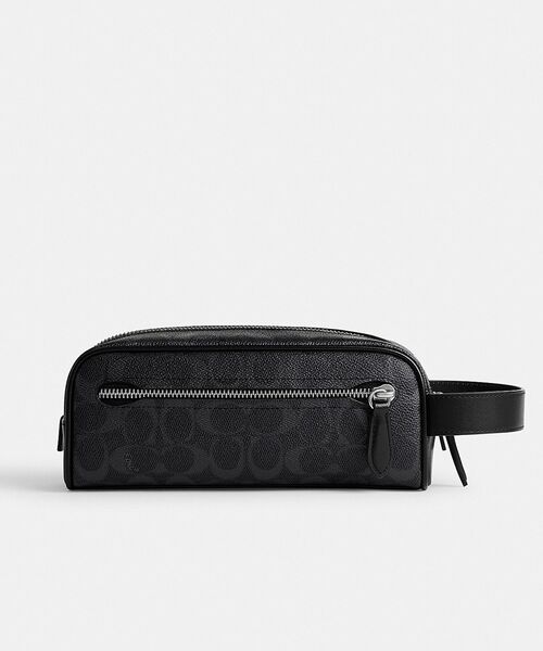 COACH（コーチ） ポーチ トラベル キット・シグネチャー キャンバス