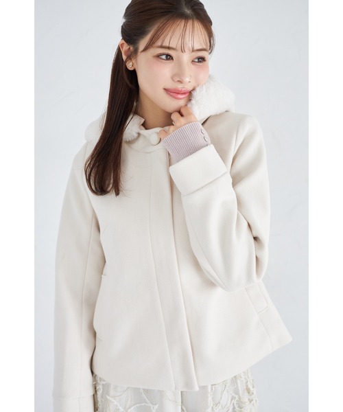 【お値下げしました】tocco closet(トッコクローゼット) コート tocco closet（トッコ クローゼット） コート アウター 取り外し可能な