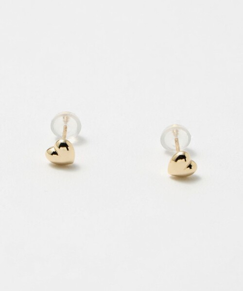 BEAUTY＆YOUTH UNITED ARROWS ピアス K10 プク ハート ピアス